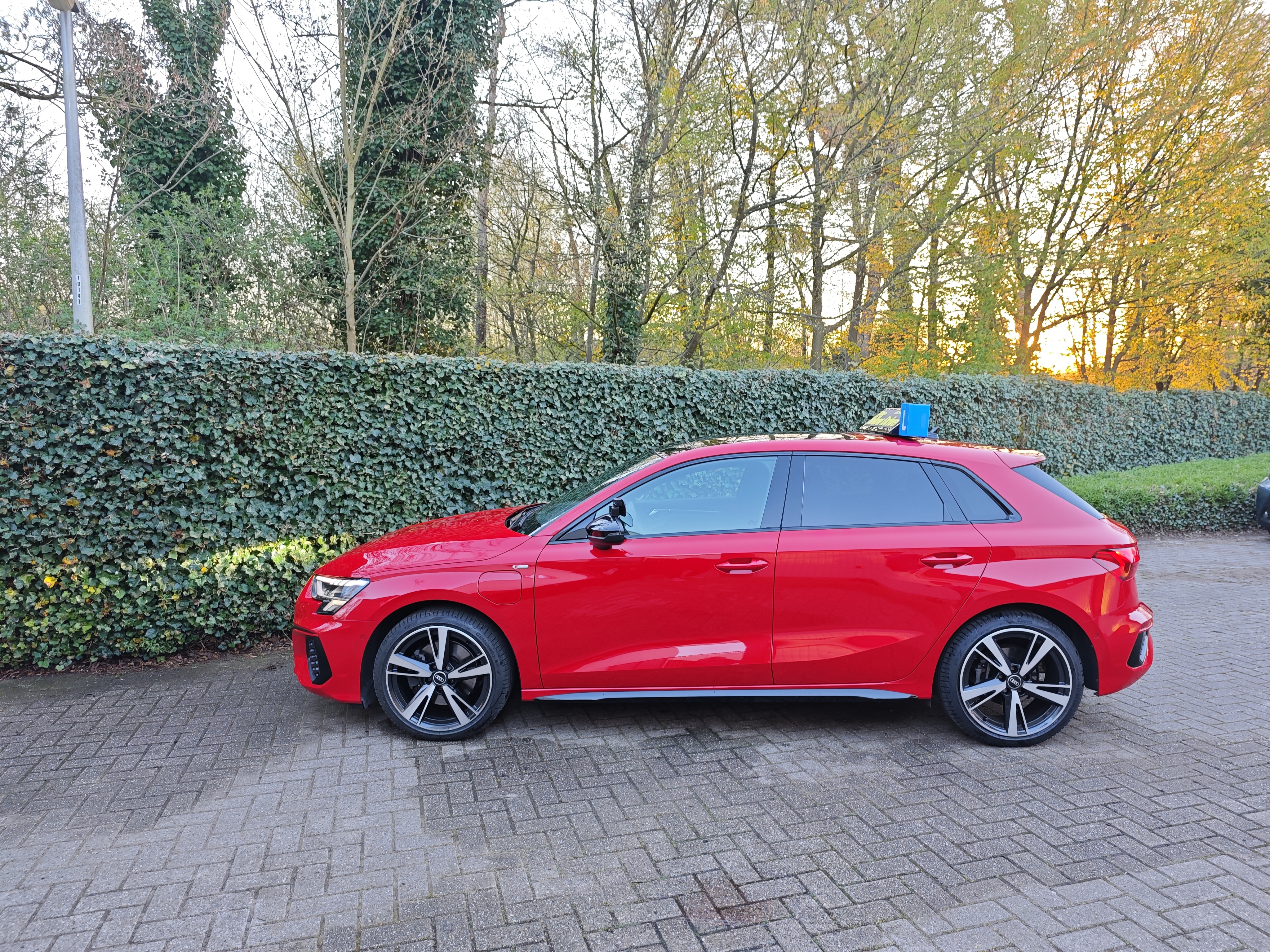 Auto zijaanzicht